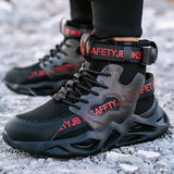 Safety Shoes Steel Toe Boots for Men