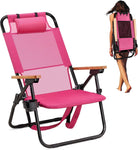 Premium Lightweight Backpack Beach Chair