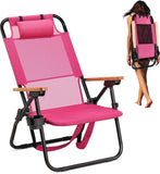 Premium Lightweight Backpack Beach Chair