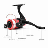 fishing rod reel combo with carry case