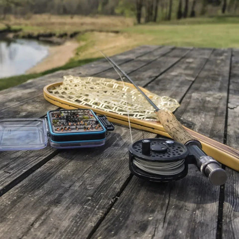 Landing fish net - fly fishing equipment