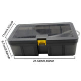 Portable Lure Tackle Box Removable Plastic Fishing Tray
