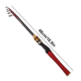 Telescopic Fishing Rod 1.8m/2.1m/2.4m