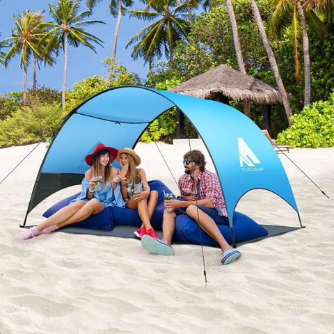 Beach Tent Beach Shade Canopy Compact Fold