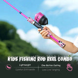 Telescopic Fishing Rod and Reel Combo Set
