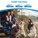 Cotton Flannel Double Sleeping Bag for Camping