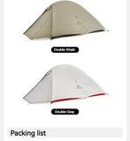 Naturehike Cloud Up Pro Trekking Tent