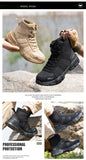 Safety Shoes Steel Toe Boots for Men
