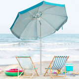 6.5FT Patio Beach Umbrella Sun Shade
