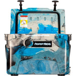 Camo 20 Quart Ice Chest Heavy Duty High Performance Roto-Molded Commercial Grade Insulated Cooler