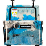 Camo 20 Quart Ice Chest Heavy Duty High Performance Roto-Molded Commercial Grade Insulated Cooler