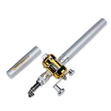Mini Fishing Rods Pocket Telescopic Aluminium