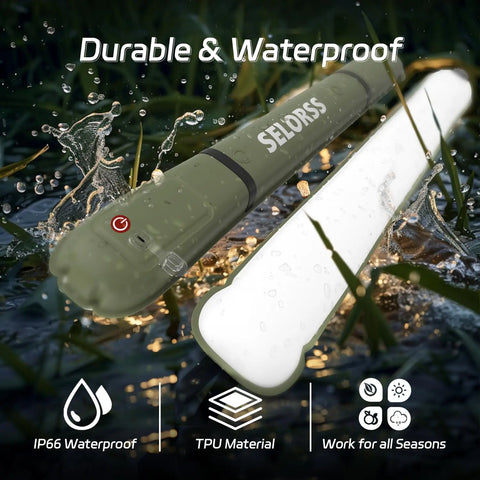 SELORSS Rechargeable Portable Camping Strong Light