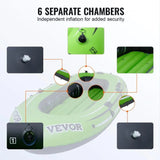 Inflatable Fishing Boat 3 Person Strong PVC Portable