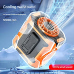 Portable 4000mAh USB Neck Fan