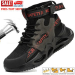 Safety Shoes Steel Toe Boots for Men