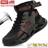 Safety Shoes Steel Toe Boots for Men