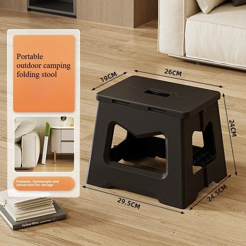 Sturdy Plastics Foldable Chair Portable