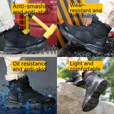 Safety Shoes Steel Toe Boots for Men