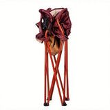 Oversized folding camping chair with cooler