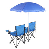 Portable Outdoor 2-Seat Folding Chair