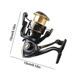 Metal Fishing Wheel 5.2/1 Spinning Reel