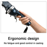 Folding Fishing Pole Telescopic Travel Rods with Reel