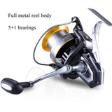 Fishing Reel Spinning Full Metal 3000 6000 12000