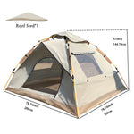 2-Person (blue)/4-Person (white), Extra-Large Tent