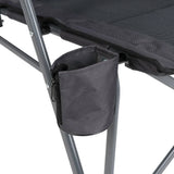 High Back Hard Arm Camping Chair