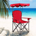 Camping Chair with Canopy Shade