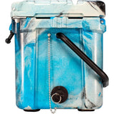 Camo 20 Quart Ice Chest Heavy Duty High Performance Roto-Molded Commercial Grade Insulated Cooler