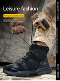 Safety Shoes Steel Toe Boots for Men