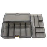 Portable Lure Tackle Box Removable Plastic Fishing Tray