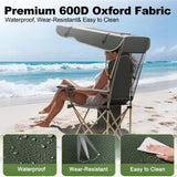Portable Camping Chair with Canopy - Folding Chair