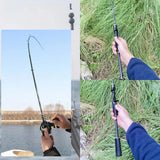 1PC 65" Lightweight High-Sensitivity Carbon Fiber Fishing Rod
