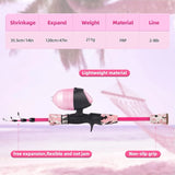 Portable Telescopic Fishing Rod and Reel Combo Full Kit Set