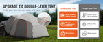 VEVOR SUV Camping Tent 8'-8'