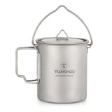 TOMSHOO 3PCS Titanium Pot