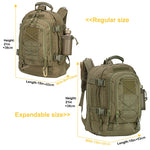 60L Men Military Tactical Backpack