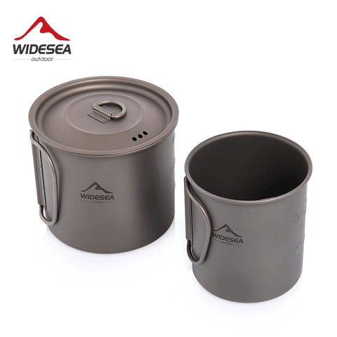 Widesea Camping Mug Titanium Cup